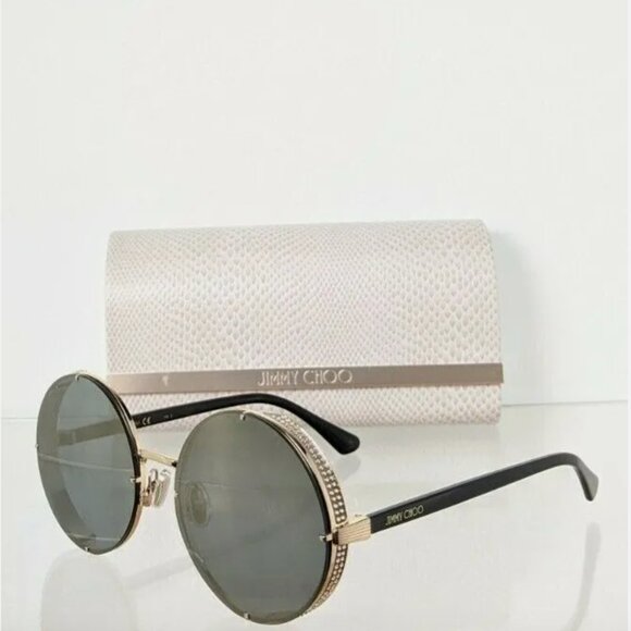 Jimmy Choo Sunglasses Black Unisex 58mm